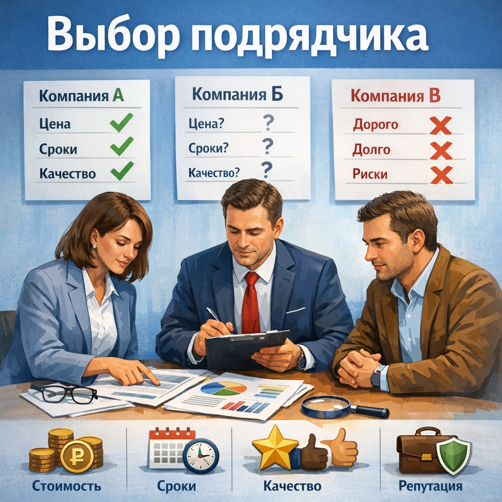 Как выбрать подрядчика для фасада — 10 советов эксперта 2026