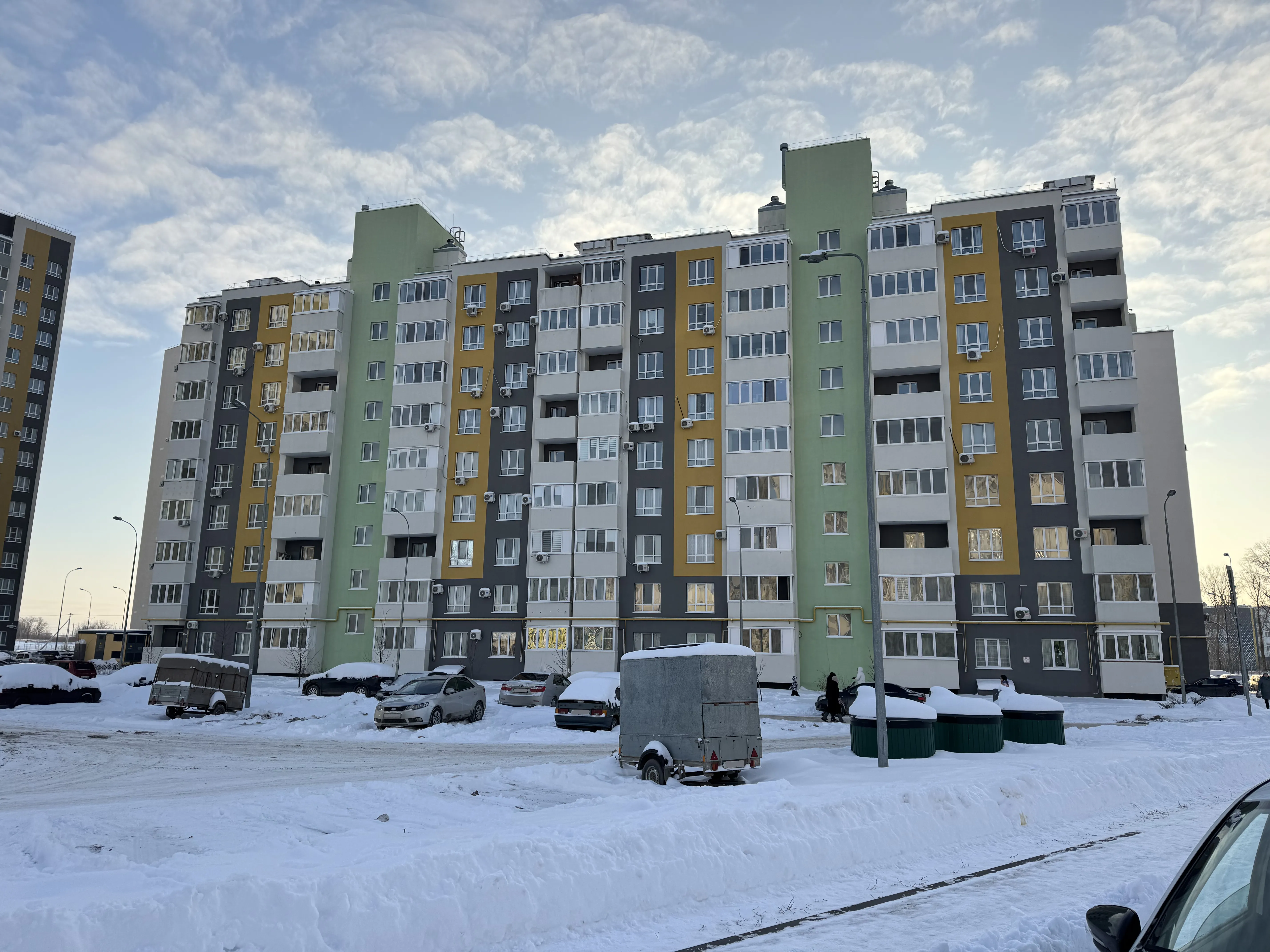 Фасад под ключ — Челышевская улица, 1 (село Николаевка, Волжский район)