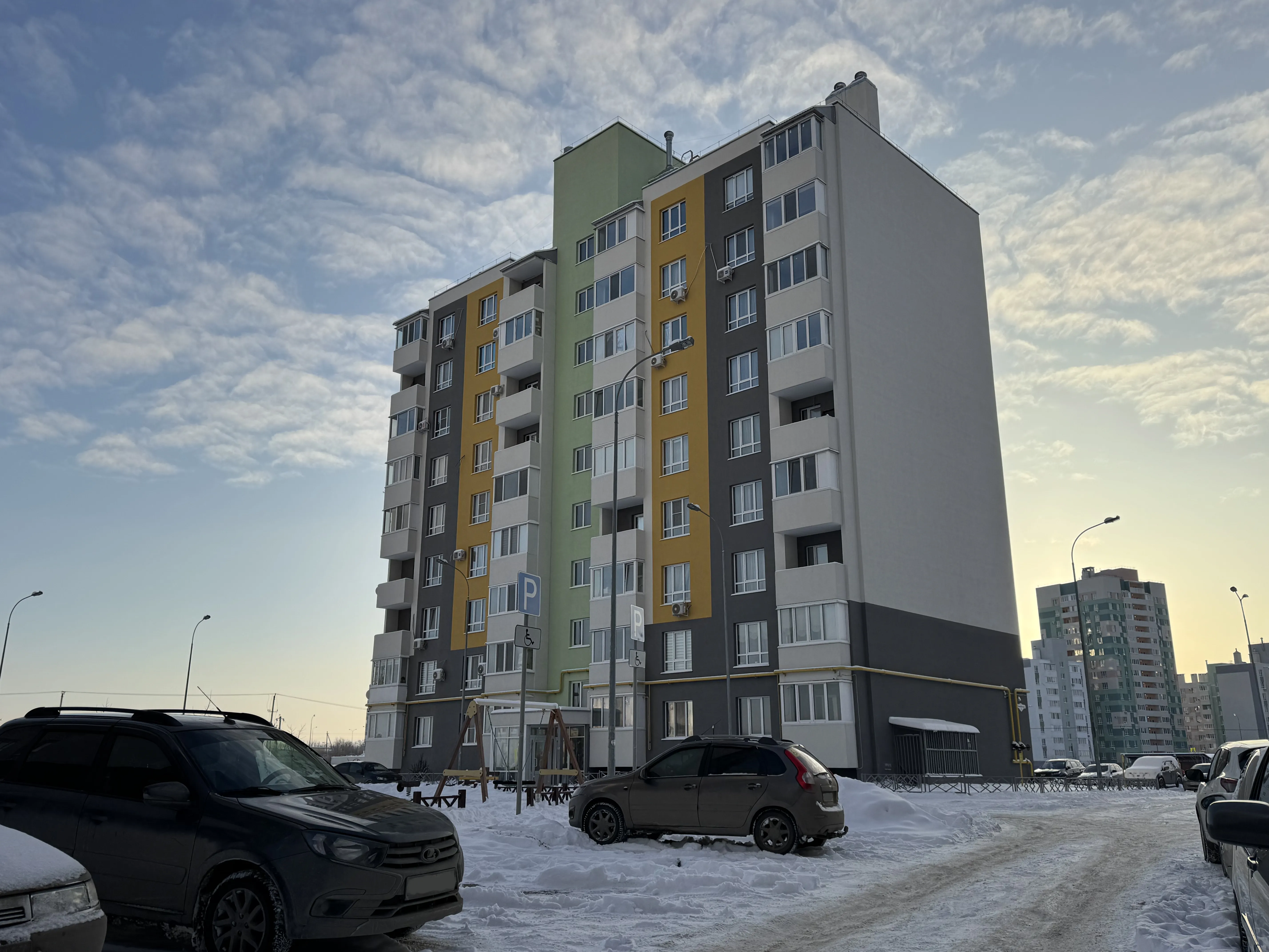 Фасад под ключ — Челышевская улица, 2 (село Николаевка, Волжский район)